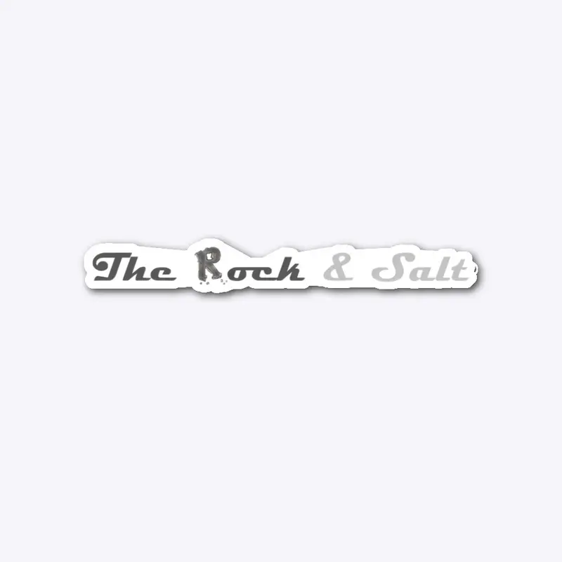 The Rock & Salt Sticker